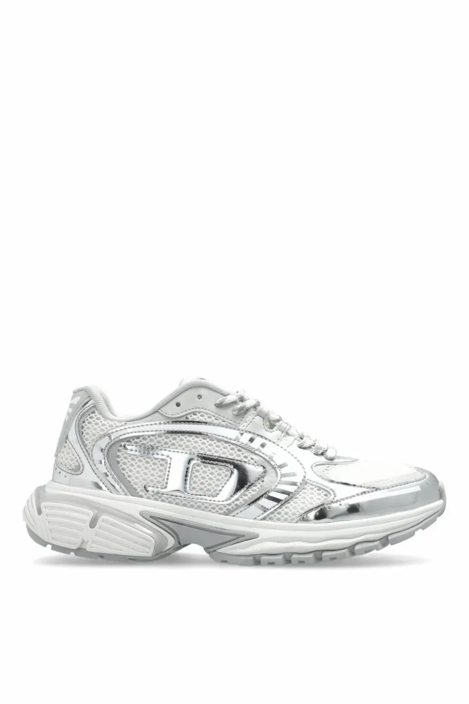 Diesel SREBRNY Buty sportowe `S-PRO-V-DENSE`