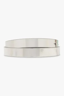 Diesel SREBRNY Pasek ‘OVAL D LOGO B-1DR’