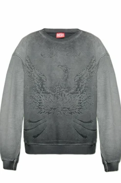 Diesel SZARY Bluza ` S-ARON`