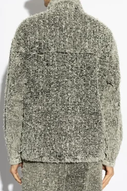 Diesel SZARY Bluza ‘D-FLOW-S2’