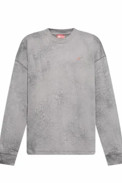 Diesel SZARY Bluza `S-BAXT-T1`