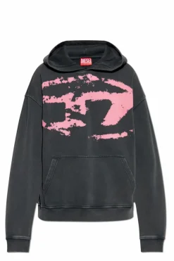 Diesel SZARY Bluza `S-BOXT`