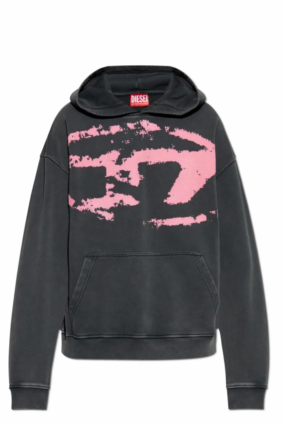 Diesel SZARY Bluza `S-BOXT`