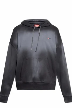Diesel SZARY Bluza `S-ROB-HOOD-R2`