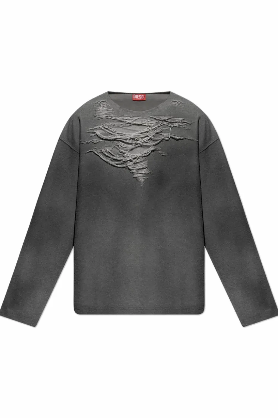 Diesel SZARY Bluza `S-RUBEN`