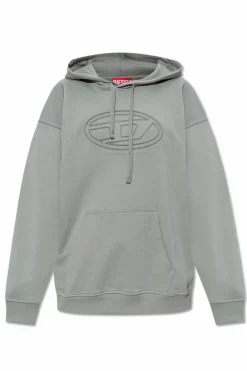 Diesel SZARY Bluza `S-UMMER-BIGOVAL`