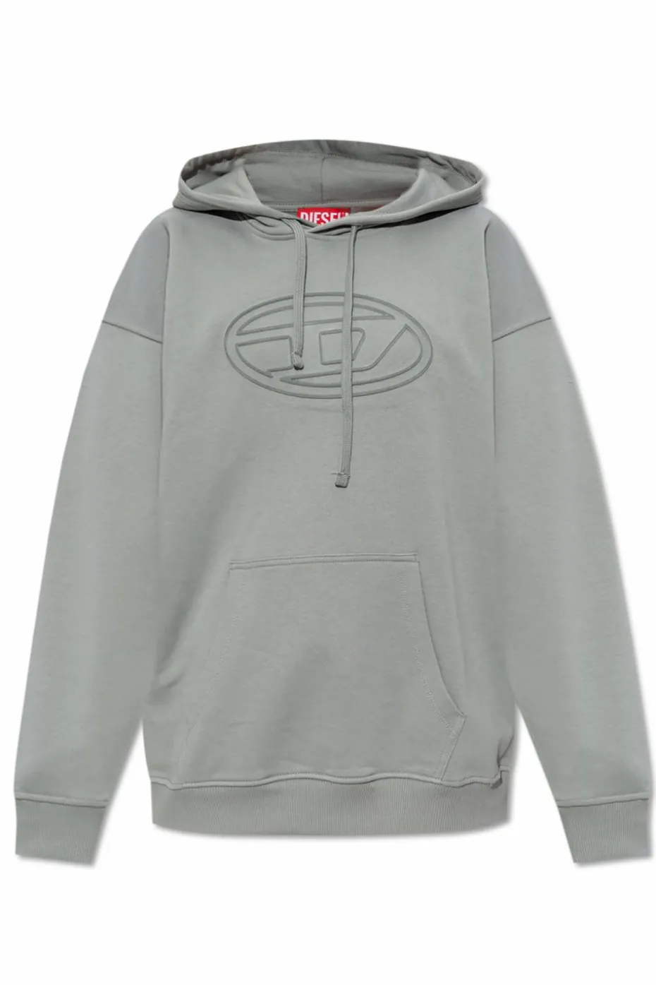 Diesel SZARY Bluza `S-UMMER-BIGOVAL`
