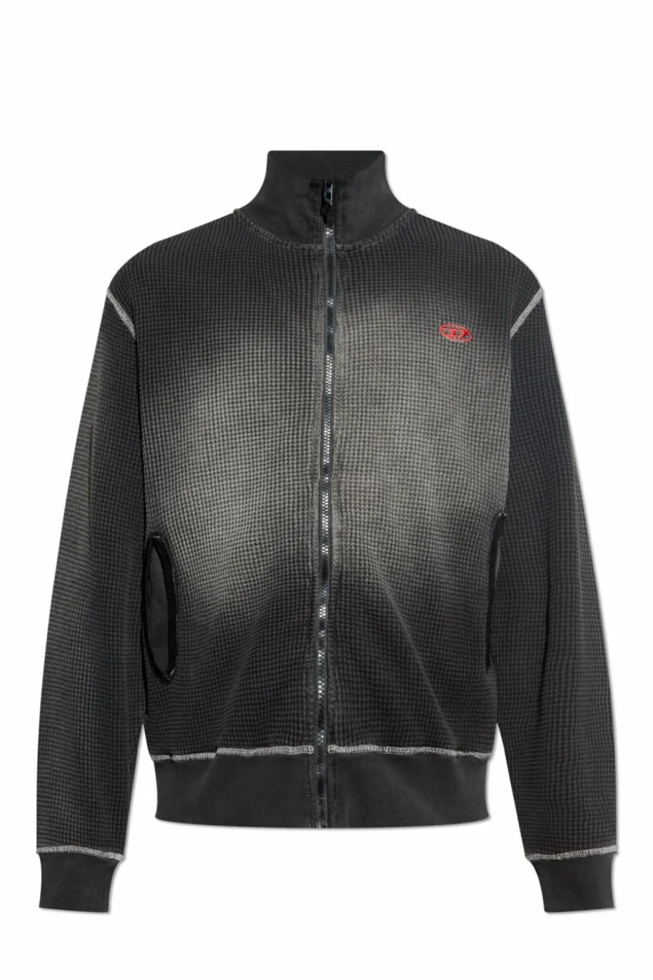 Diesel SZARY Bluza `S-WAFY-ZIP `