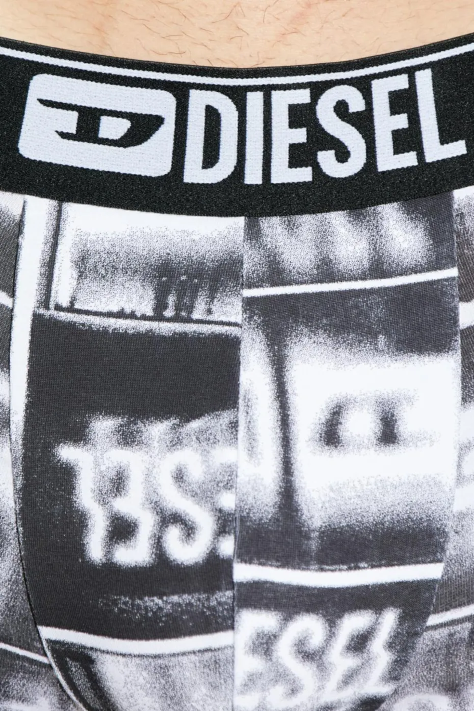 Diesel SZARY Bokserki `DAMIEN-D-BOX BOXER`
