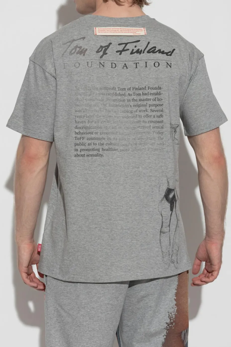 Diesel SZARY Diesel x Tom Of Finland Foundation