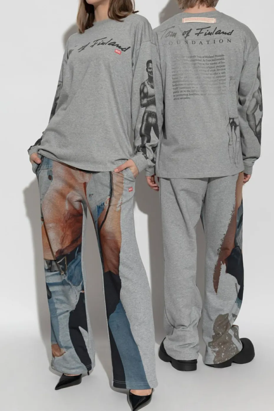 Diesel SZARY Diesel x Tom Of Finland Foundation