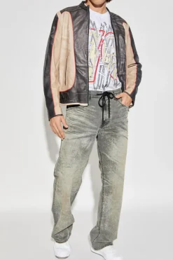 Diesel SZARY Jeansy `2080 D-REEL JOGG `