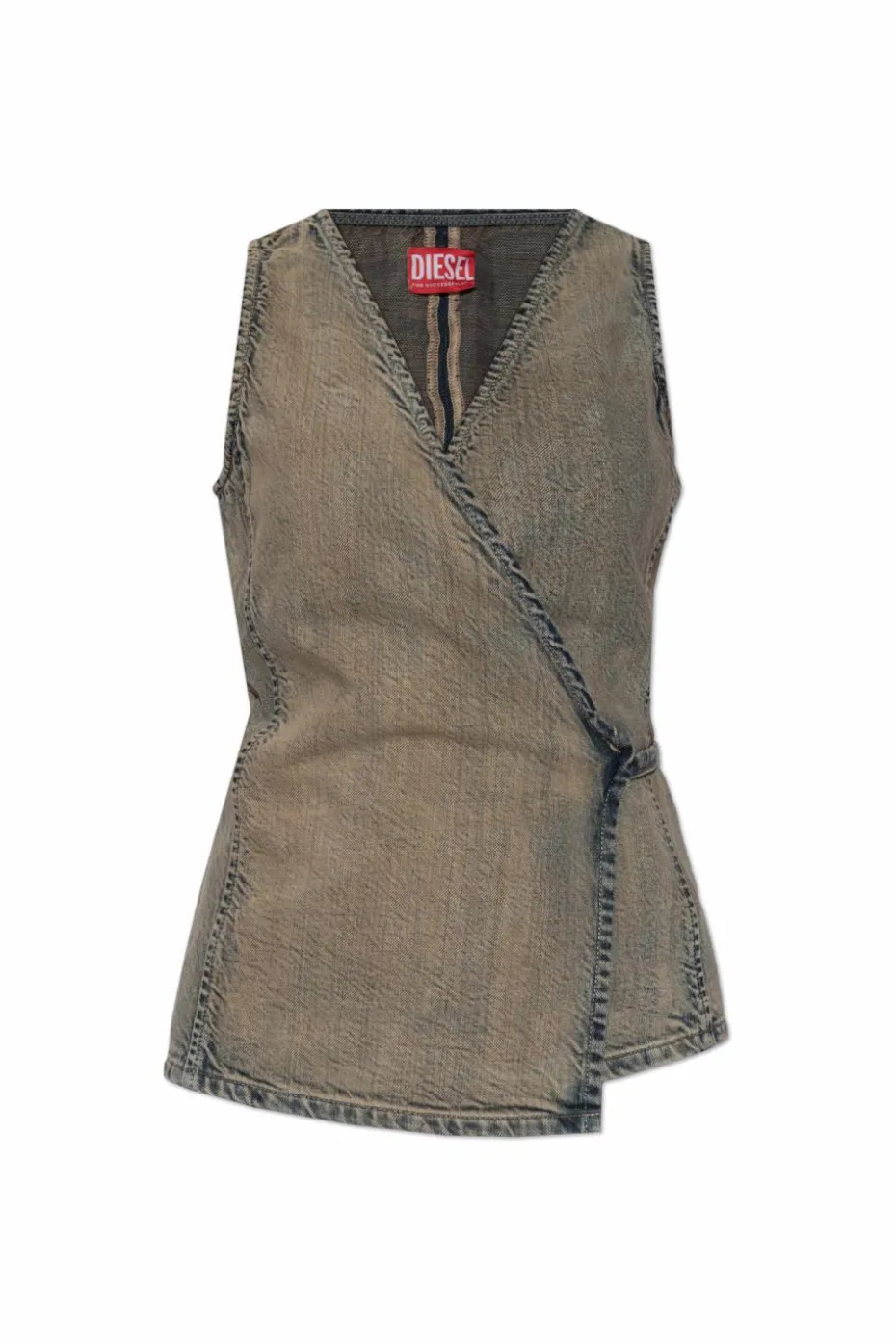 Diesel SZARY Jeansy `DE-VERN`