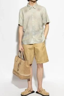 Diesel SZARY Koszula ` S-LEIE-SHORT`