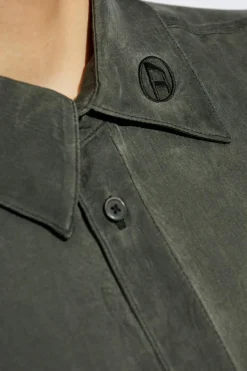 Diesel SZARY Koszula `S-LEON-SHORT `