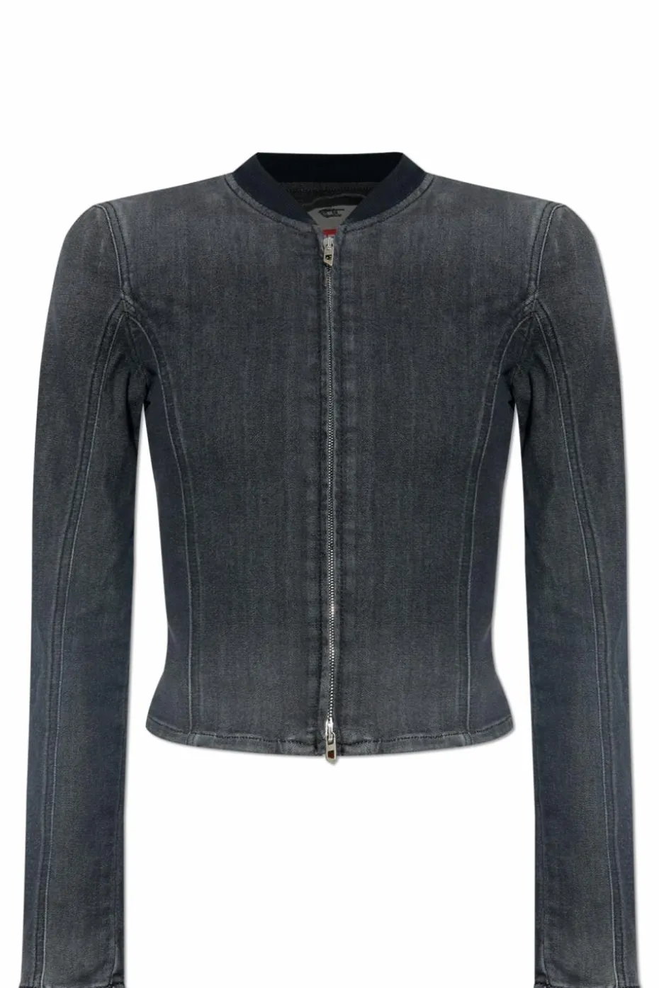Diesel SZARY Kurtka jeansowa `DE-GARY-D`