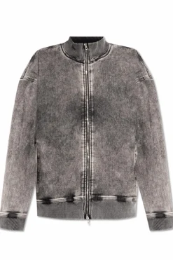 Diesel SZARY Kurtka jeansowa `D-CARLY-S`