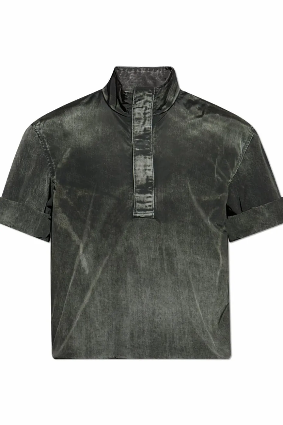 Diesel SZARY Ocieplany t-shirt `J-VALOIS`