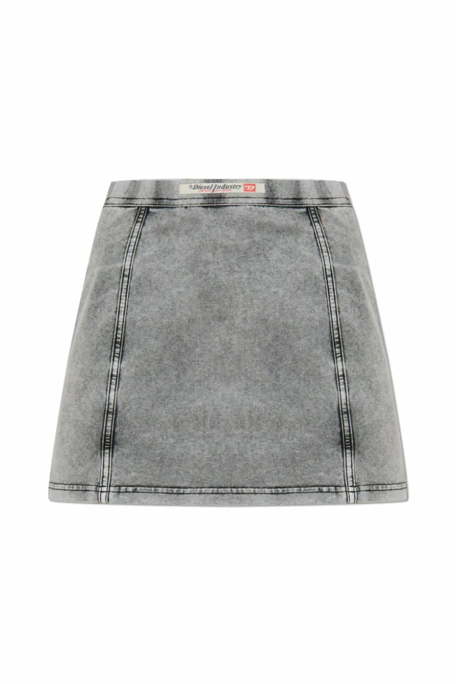 Diesel SZARY Spódnica `O-ALLEGRA-MINI`