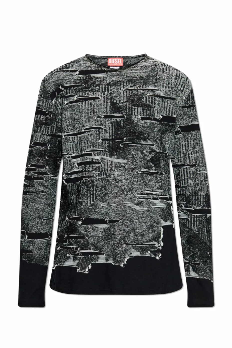 Diesel SZARY Sweter `K-CADMO`