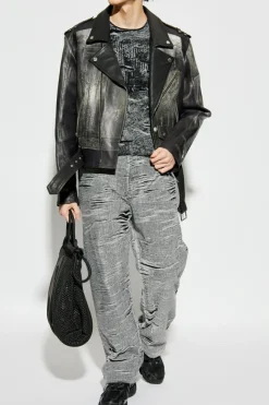 Diesel SZARY Sweter `K-CADMO`