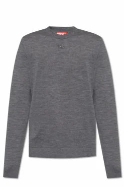 Diesel SZARY Sweter `K-VALIAM`