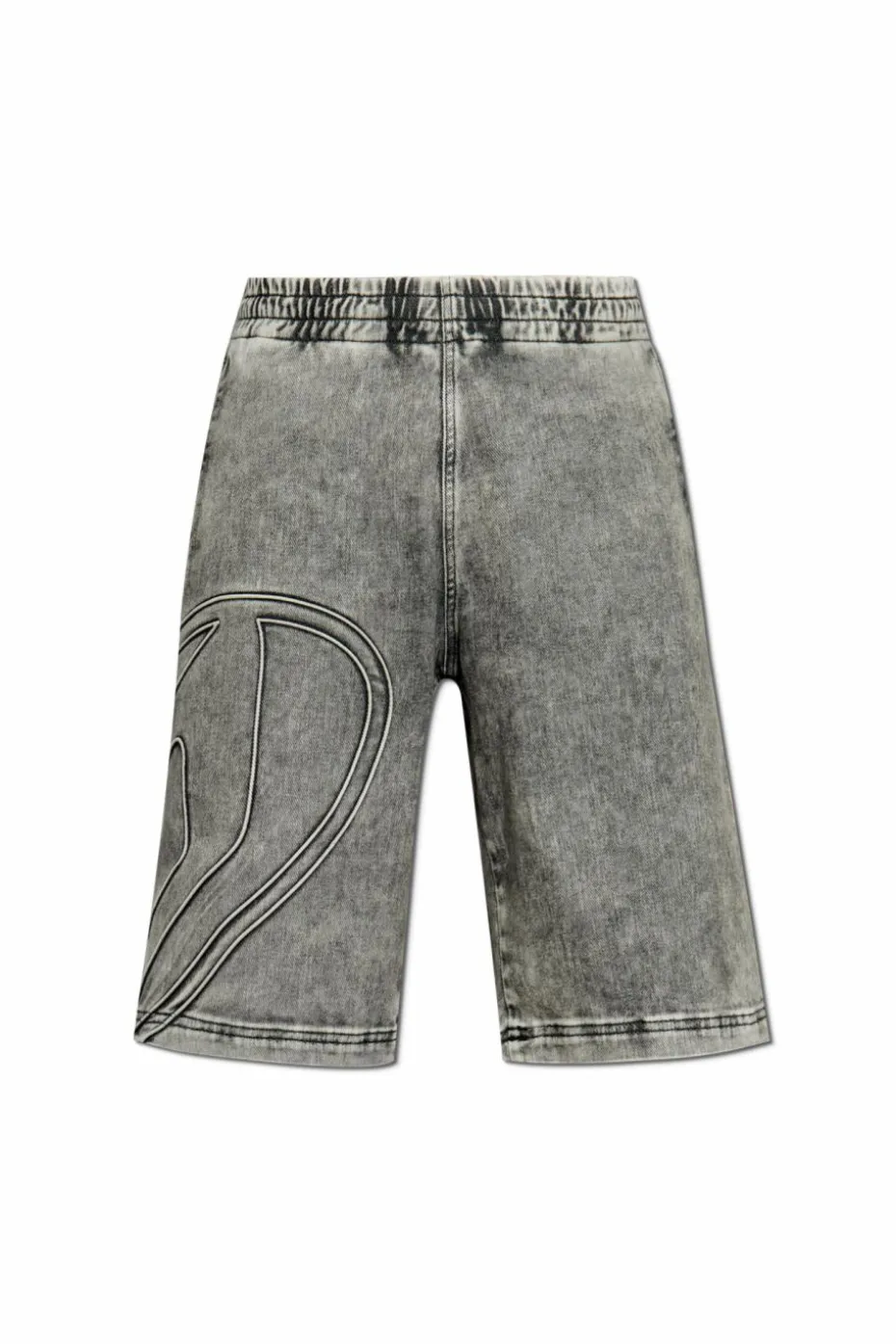 Diesel SZARY Szorty `D-ENNY-S`