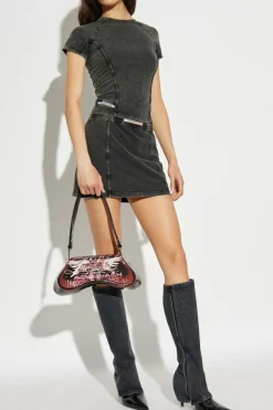 Diesel SZARY Top `T-LYNNE`