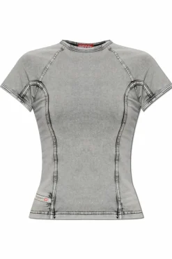 Diesel SZARY Top `T-LYNNE`