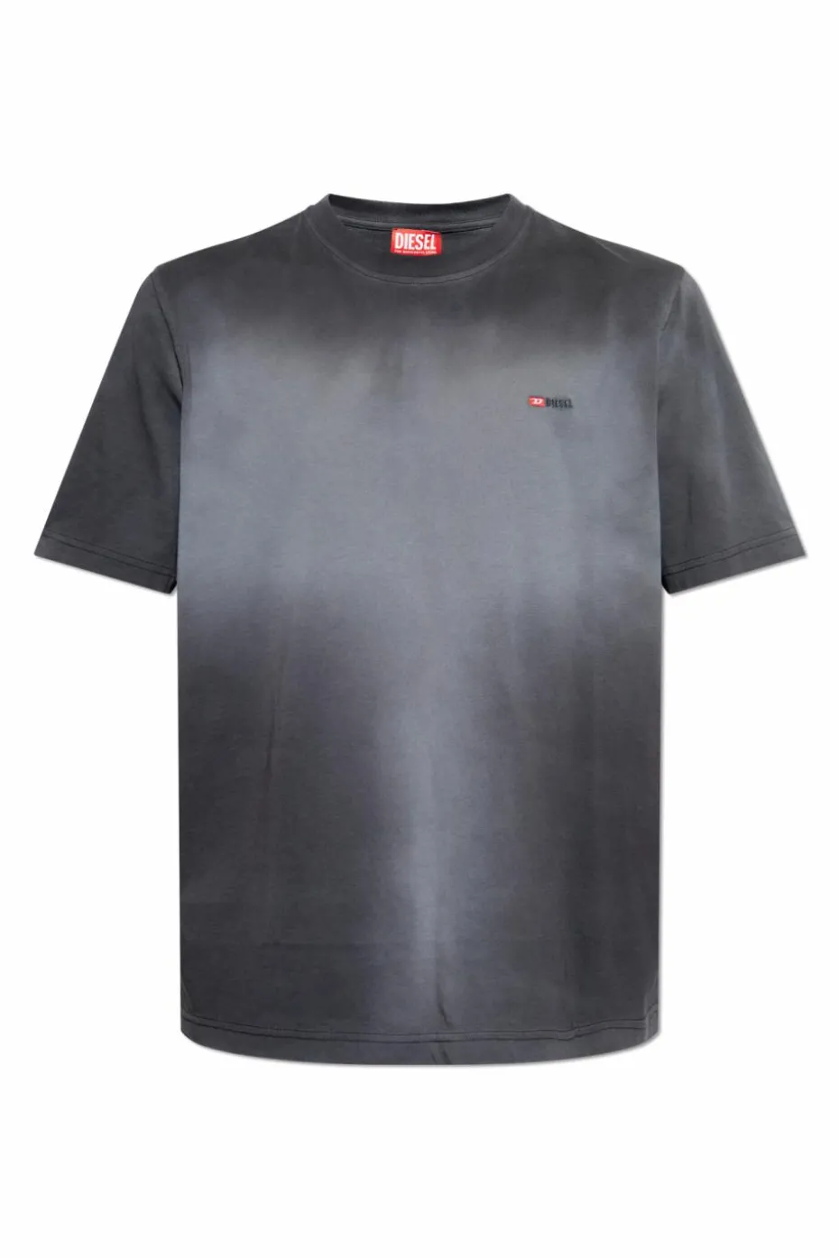 Diesel SZARY T-shirt `T-ADJUST-R15`
