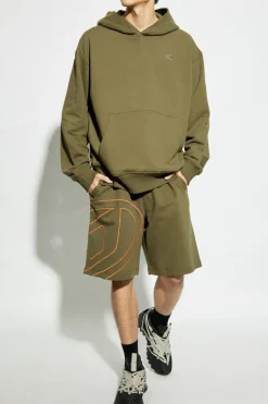 Diesel ZIELONY Bluza ` S-MACS-HOOD-MEGOVAL-D`