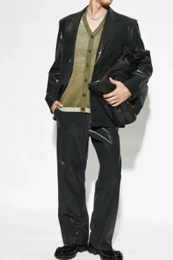 Diesel ZIELONY Kardigan `K-LARENCE-CARDIGAN-B`