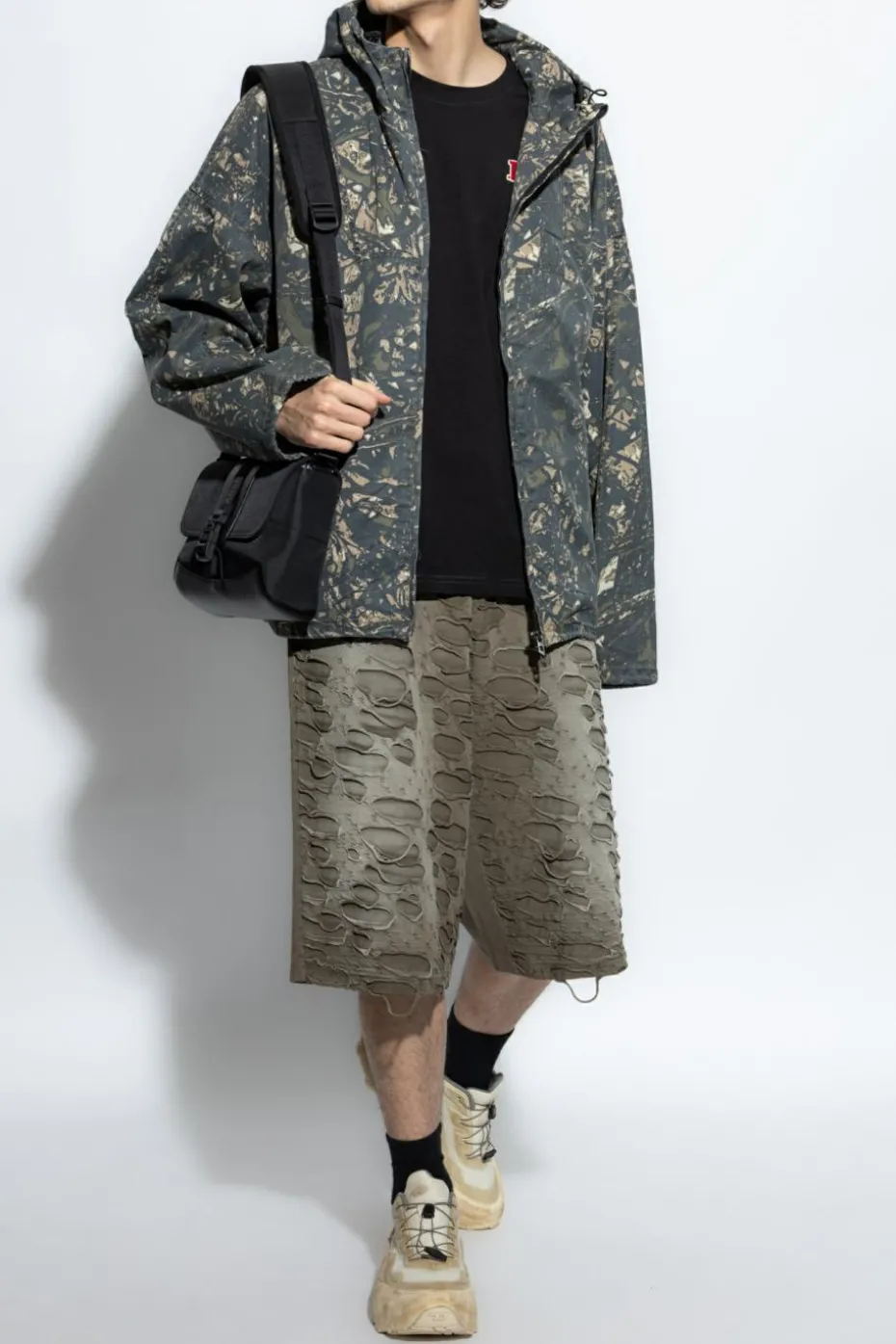 Diesel ZIELONY Kurtka `J-LINT`