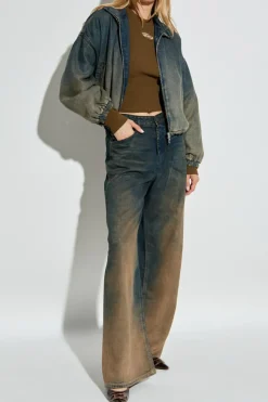 Diesel ZIELONY Sweter `M-VALARI`