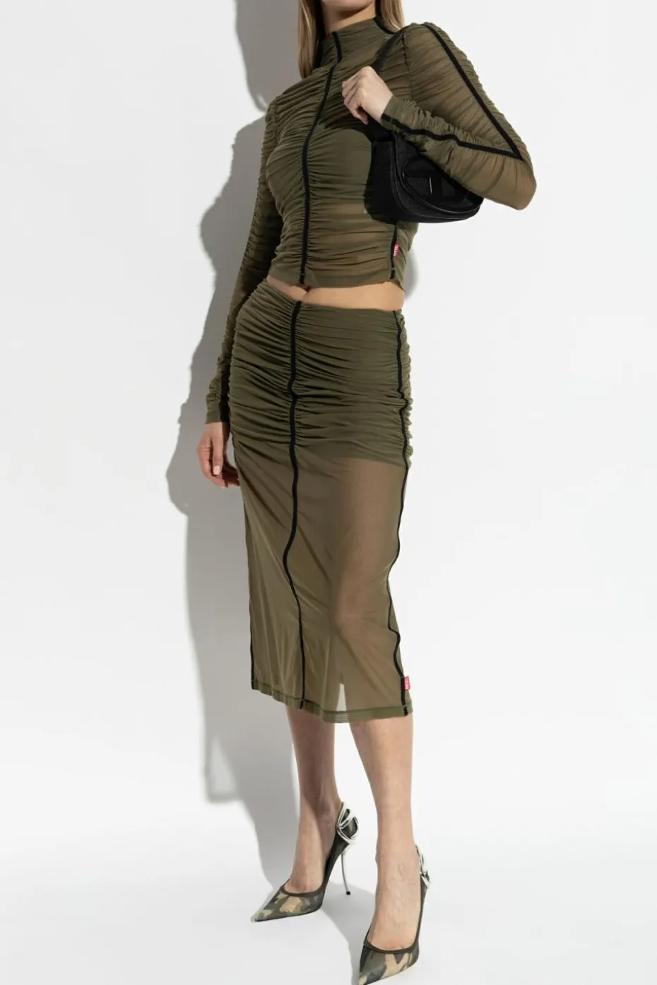 Diesel ZIELONY Top `T-AIKO`