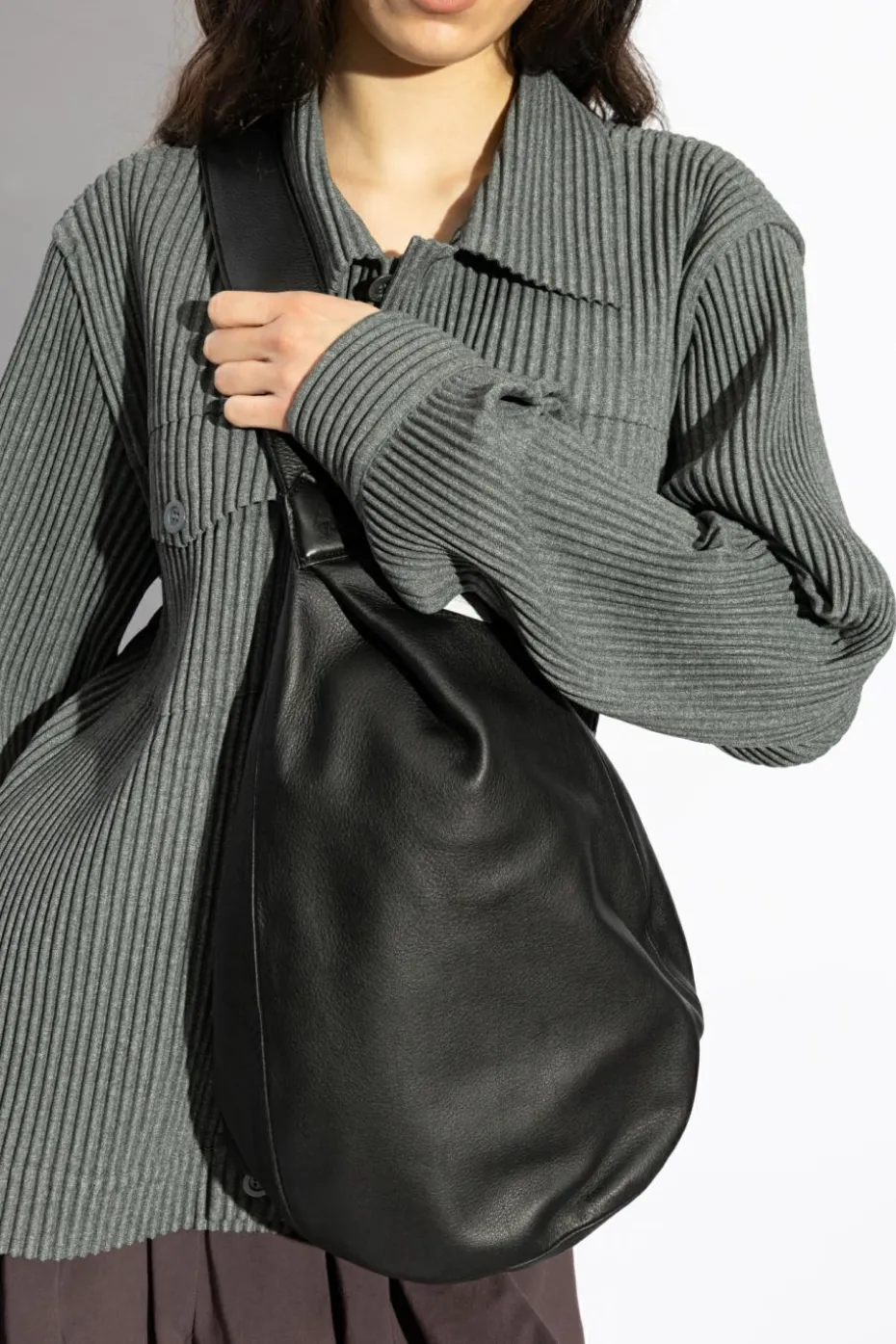 Discord Yohji Yamamoto CZARNY Plecak na jedno ramię