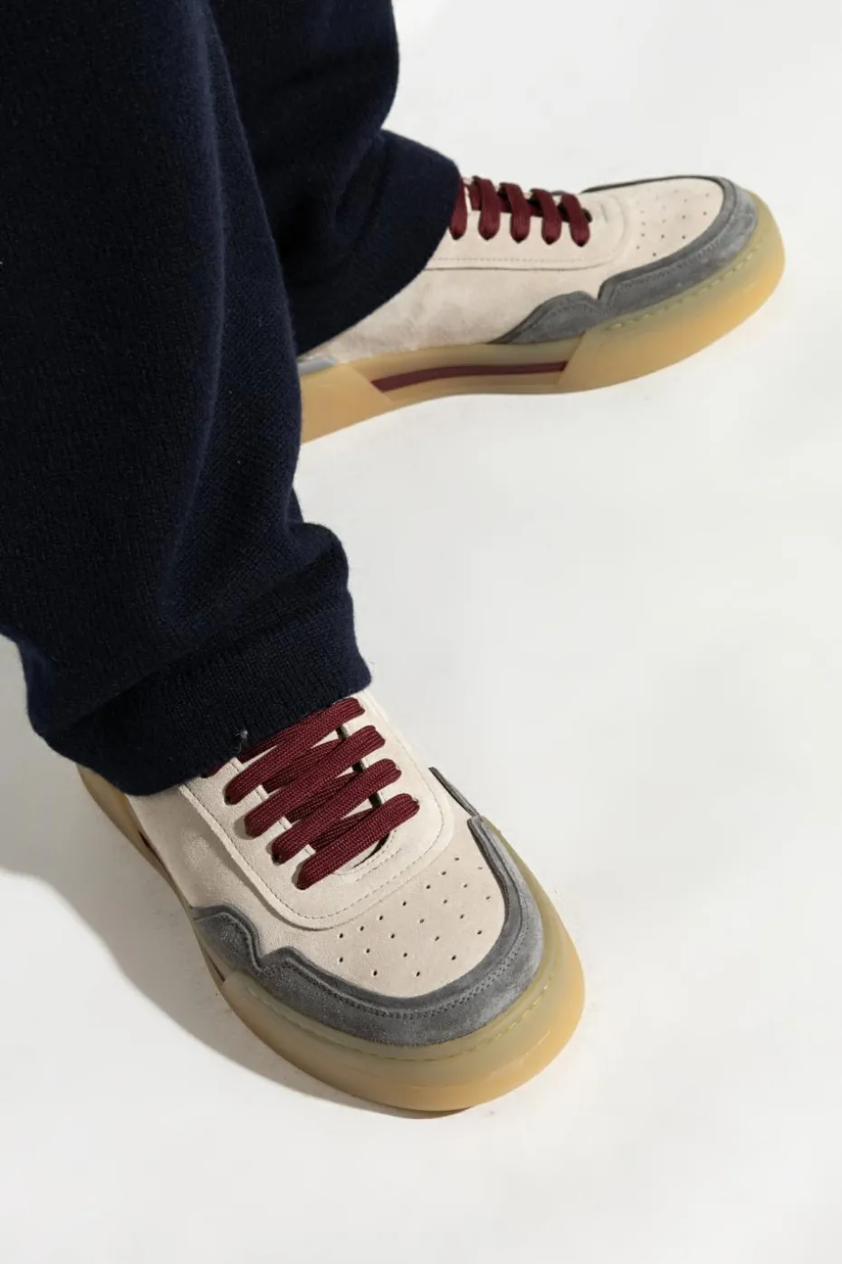 Dolce & Gabbana beżowy Buty sportowe `New Roma`