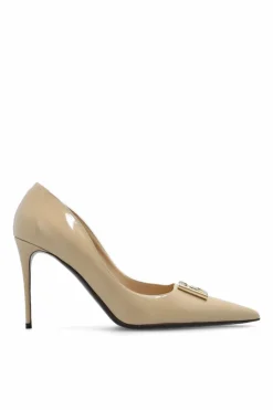 Dolce & Gabbana beżowy Buty na obcasie