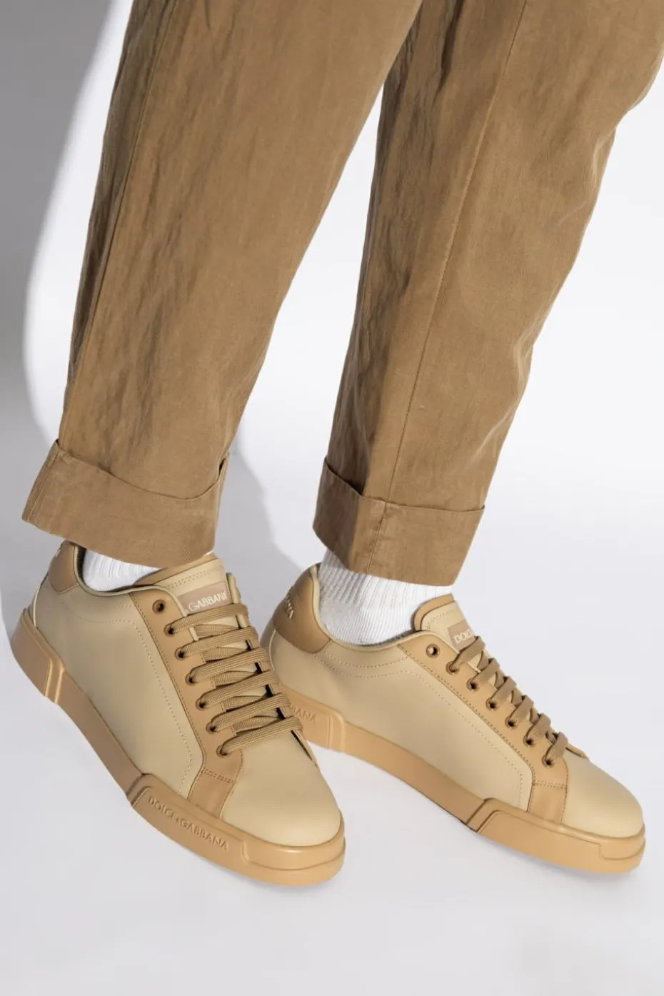 Dolce & Gabbana beżowy Buty sportowe `Portofino`