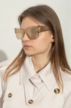 Dolce & Gabbana beżowy Okulary przeciwsłoneczne