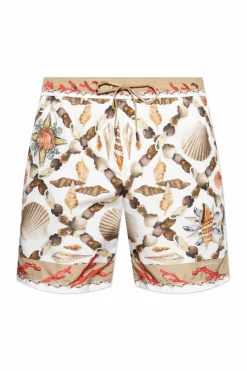 Dolce & Gabbana beżowy Szorty kąpielowe