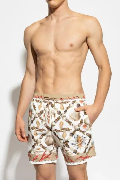 Dolce & Gabbana beżowy Szorty kąpielowe