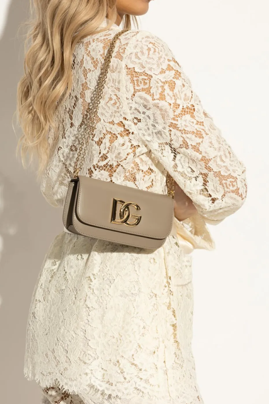 Dolce & Gabbana beżowy Torba na ramię ‘3.5’