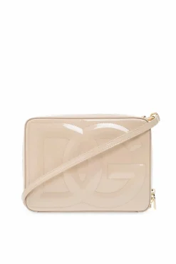 Dolce & Gabbana beżowy Torba na ramię 'DG Logo Medium'