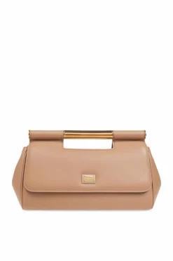 Dolce & Gabbana beżowy Torba do ręki ‘Sicily Medium’