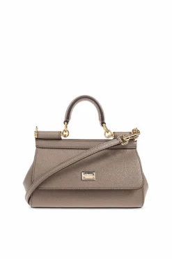 Dolce & Gabbana beżowy Torba do ręki `Sicily Small`