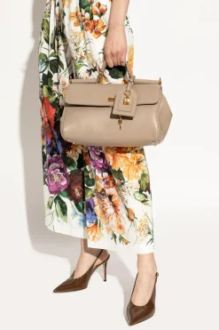 Dolce & Gabbana beżowy Torba do ręki `Sicily`