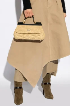 Dolce & Gabbana beżowy Torba do ręki `Sicily`