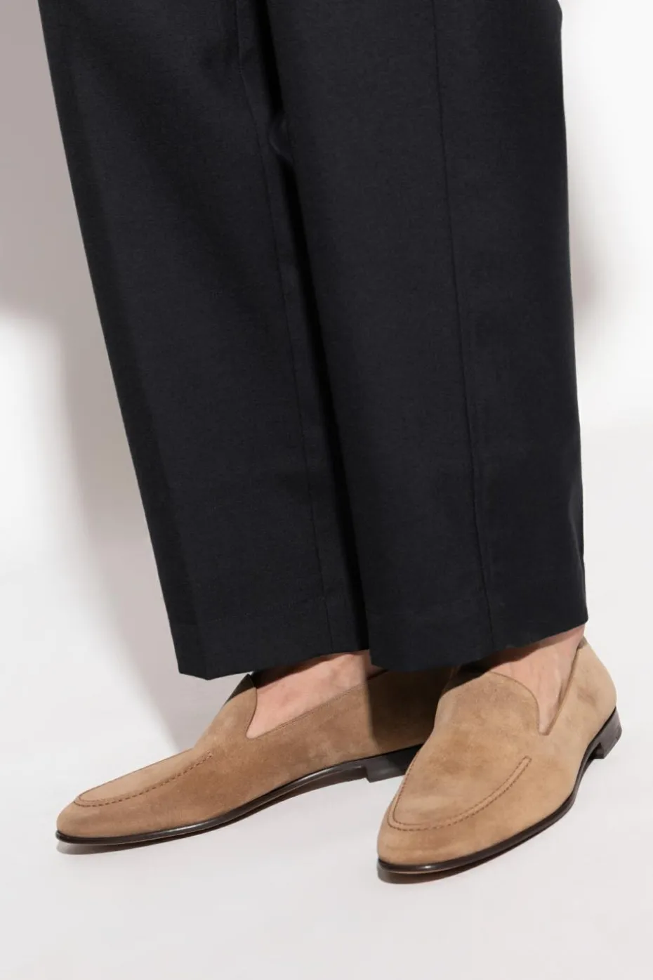 Dolce & Gabbana beżowy Zamszowe buty `Split`
