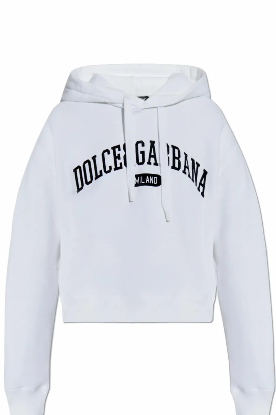 Dolce & Gabbana BIAŁY Bluza z kapturem